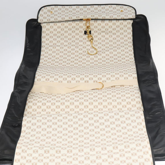 LOEWE Anagram Garment Cover Leather Black Gold Auth ep6458