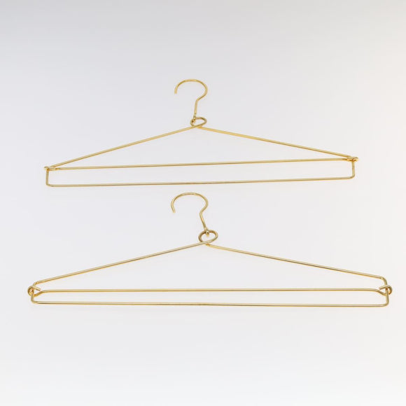 LOEWE Anagram Garment Cover Leather Black Gold Auth ep6458