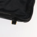 LOEWE Anagram Garment Cover Leather Black Gold Auth ep6458-14
