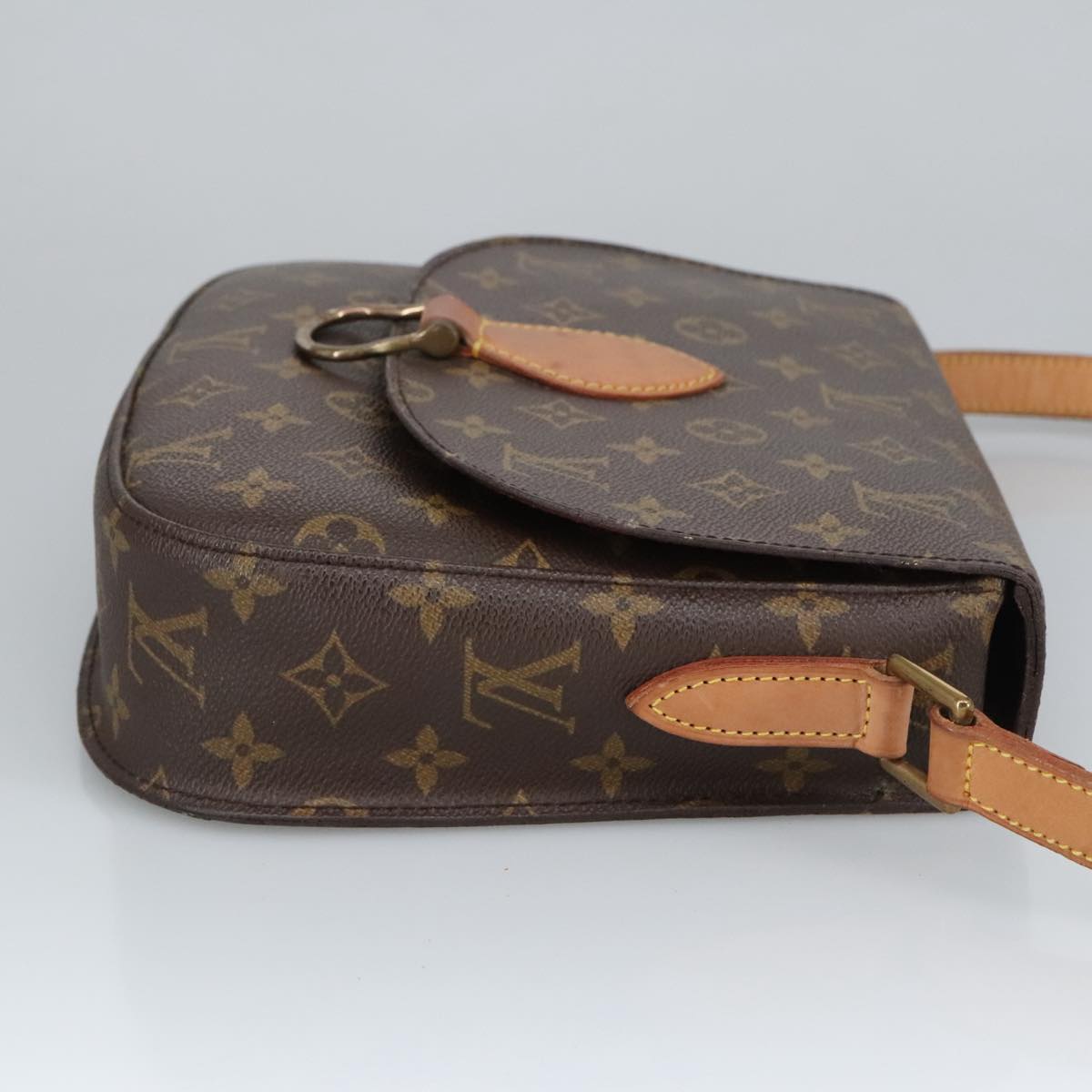 LOUIS VUITTON Monogram Saint Cloud GM Shoulder Bag M51242 LV Auth ep6472