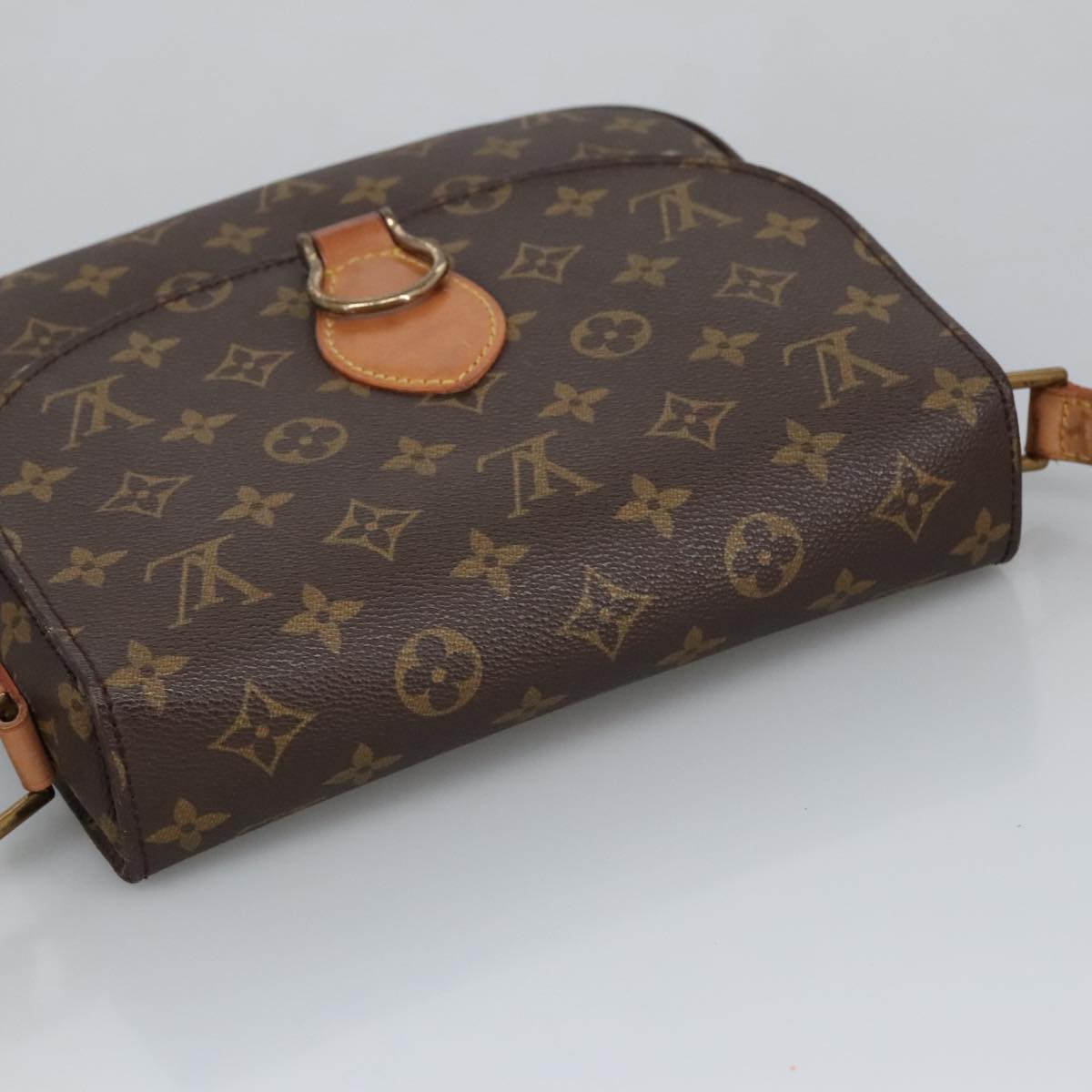 LOUIS VUITTON Monogram Saint Cloud GM Shoulder Bag M51242 LV Auth ep6472