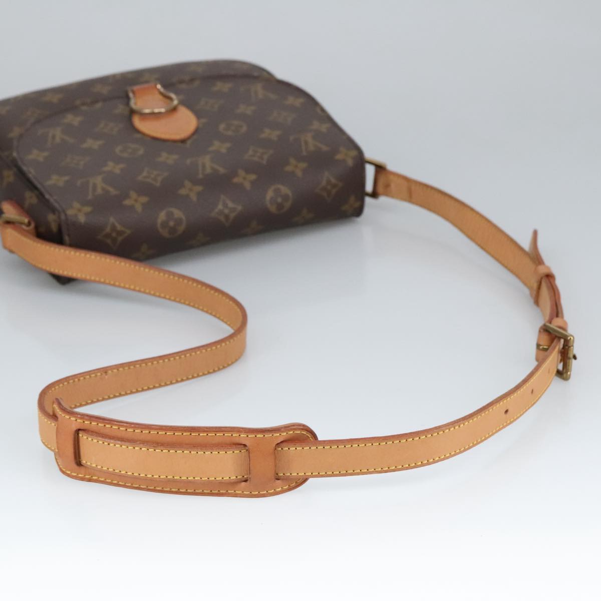 LOUIS VUITTON Monogram Saint Cloud GM Shoulder Bag M51242 LV Auth ep6472