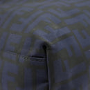 FENDI Zucca Canvas Tote Bag Gold Navy Auth ep6478-15