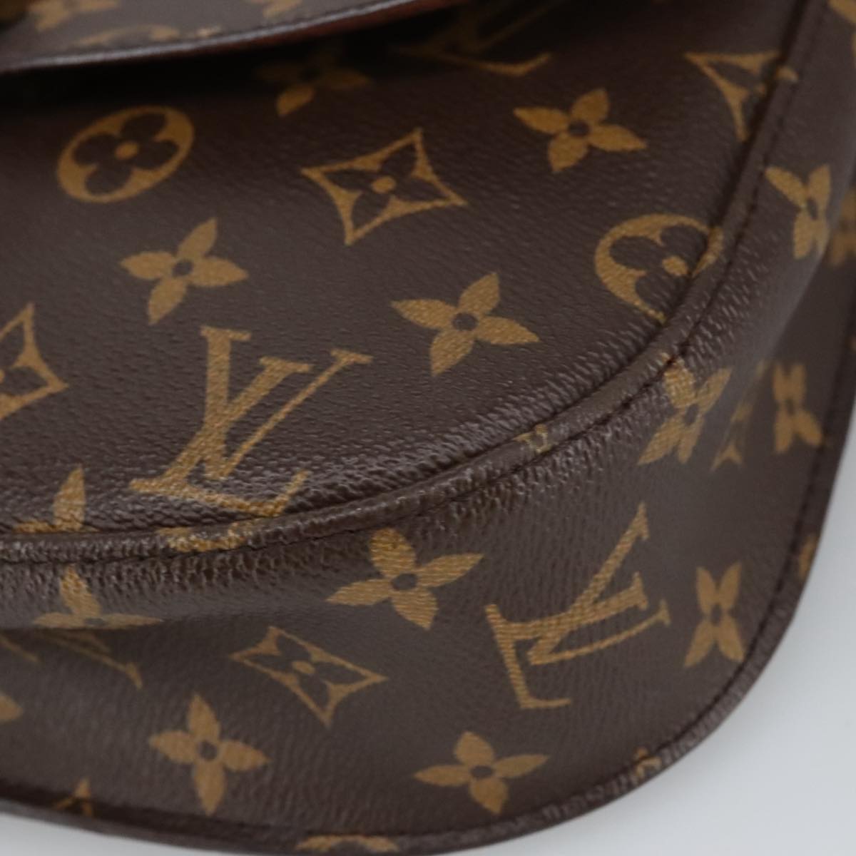 LOUIS VUITTON Monogram Saint Cloud GM Shoulder Bag M51242 LV Auth ep6481