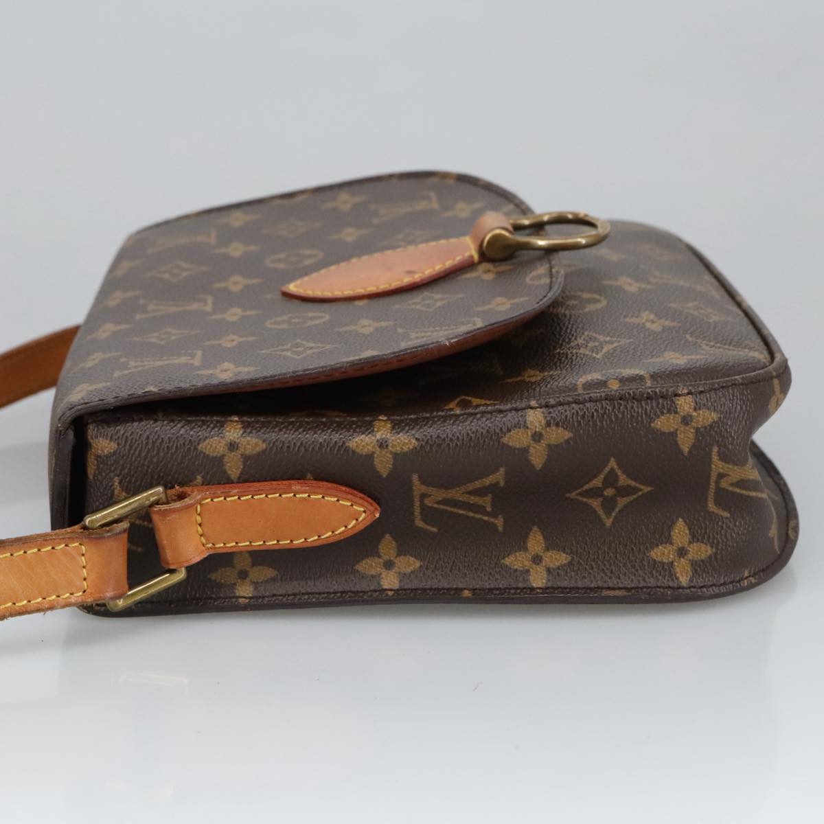 LOUIS VUITTON Monogram Saint Cloud GM Shoulder Bag M51242 LV Auth ep6481