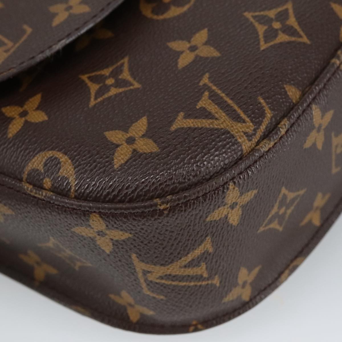 LOUIS VUITTON Monogram Saint Cloud GM Shoulder Bag M51242 LV Auth ep6482