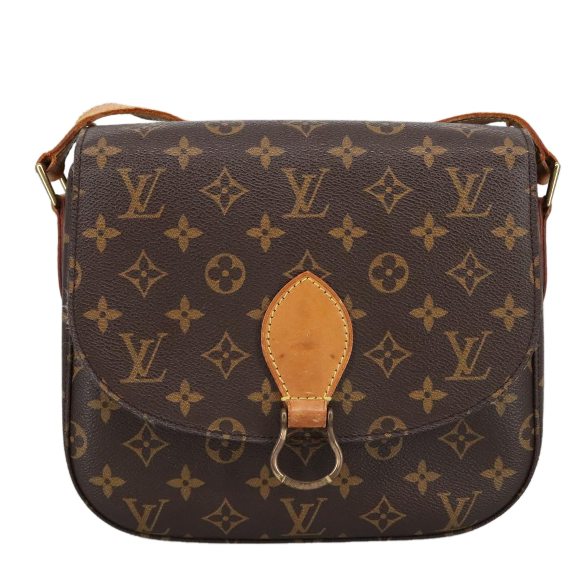 LOUIS VUITTON Monogram Saint Cloud GM Shoulder Bag M51242 LV Auth ep6482 - 0