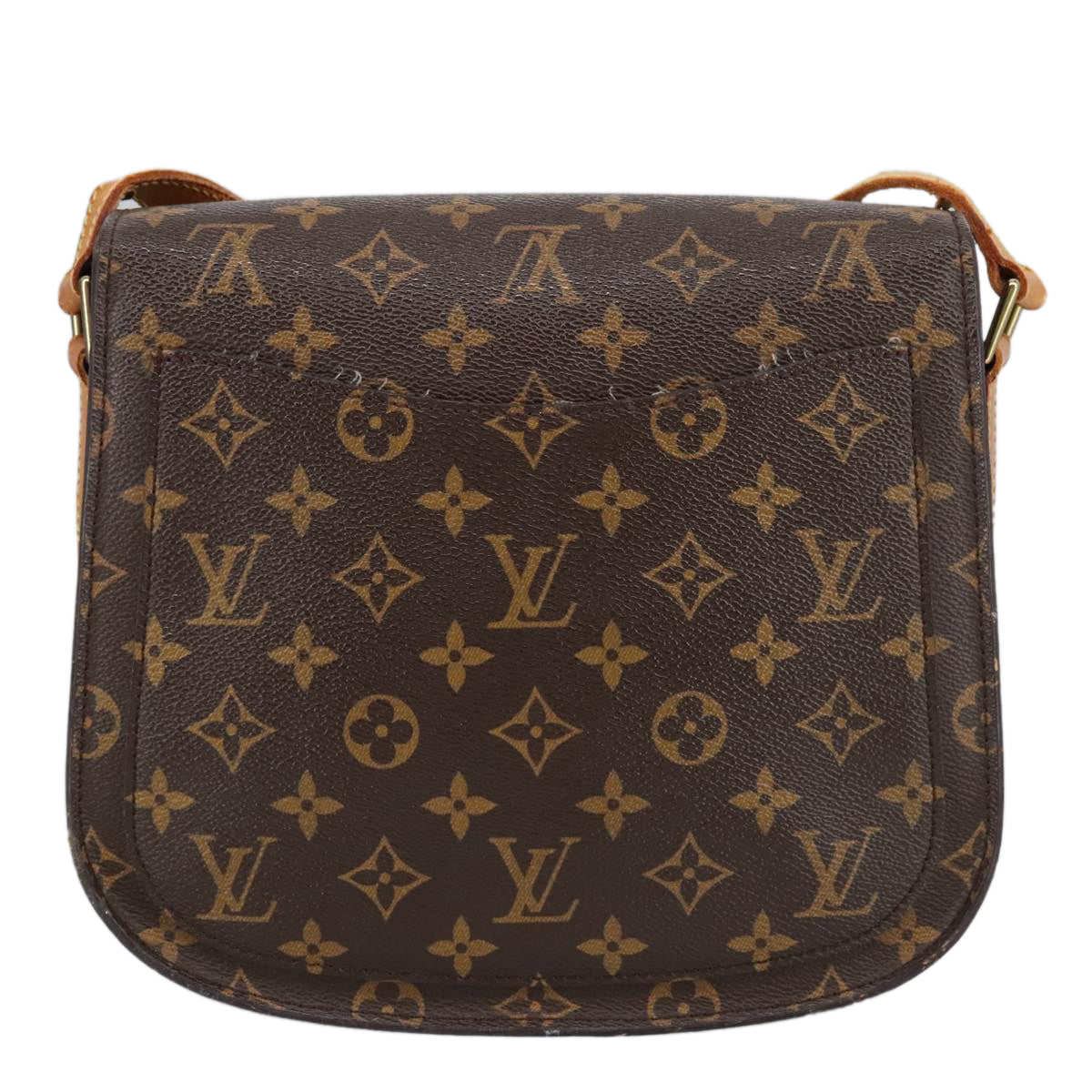 LOUIS VUITTON Monogram Saint Cloud GM Shoulder Bag M51242 LV Auth ep6482