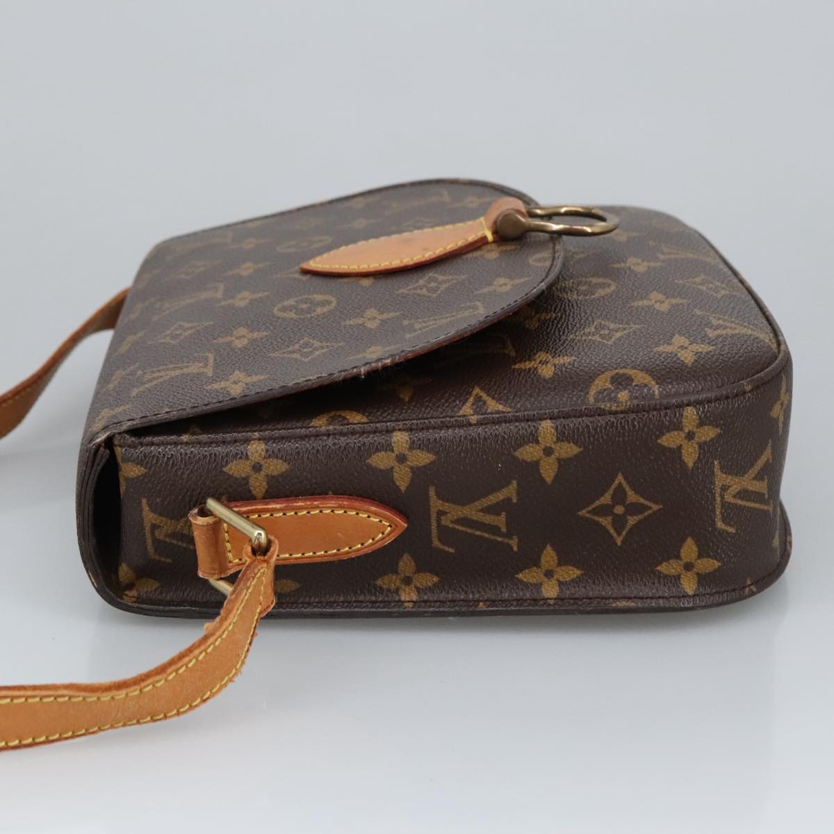 LOUIS VUITTON Monogram Saint Cloud GM Shoulder Bag M51242 LV Auth ep6482