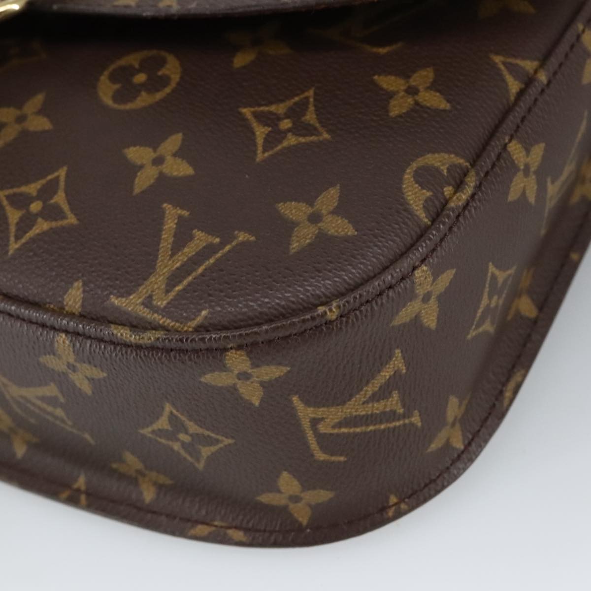 LOUIS VUITTON Monogram Saint Cloud GM Shoulder Bag M51242 LV Auth ep6485