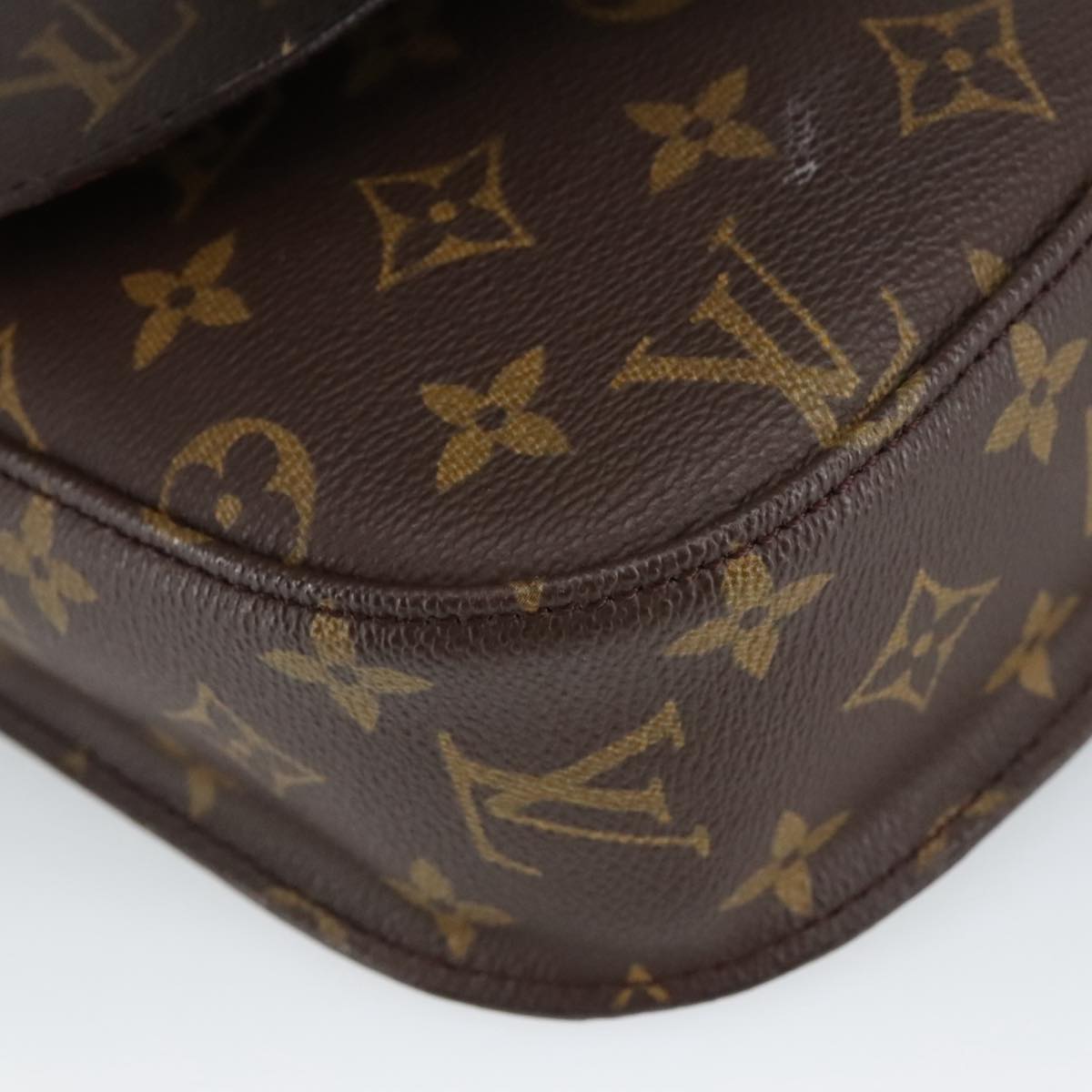 LOUIS VUITTON Monogram Saint Cloud GM Shoulder Bag M51242 LV Auth ep6485