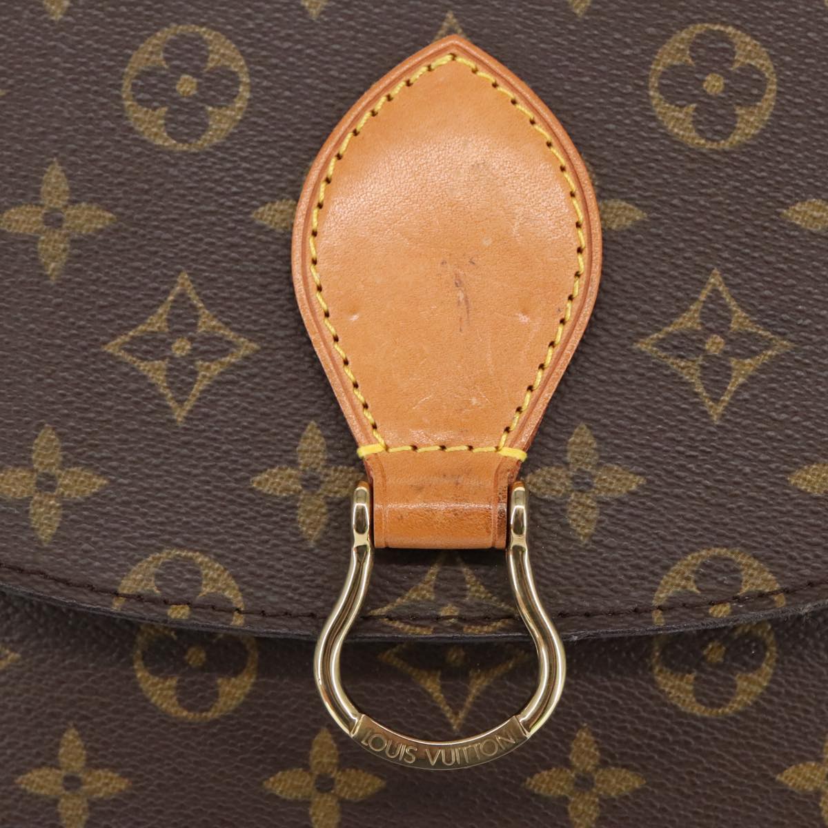 LOUIS VUITTON Monogram Saint Cloud GM Shoulder Bag M51242 LV Auth ep6485