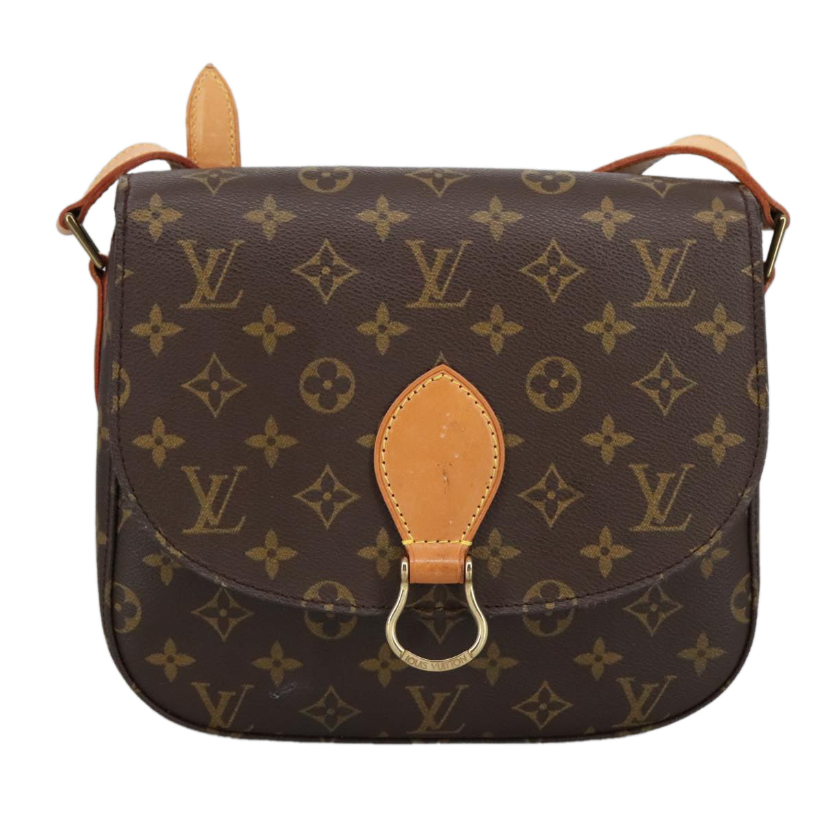 LOUIS VUITTON Monogram Saint Cloud GM Shoulder Bag M51242 LV Auth ep6485 - 0