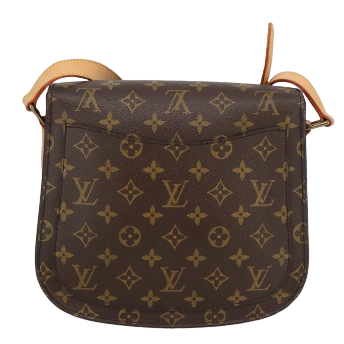 LOUIS VUITTON Monogram Saint Cloud GM Shoulder Bag M51242 LV Auth ep6485