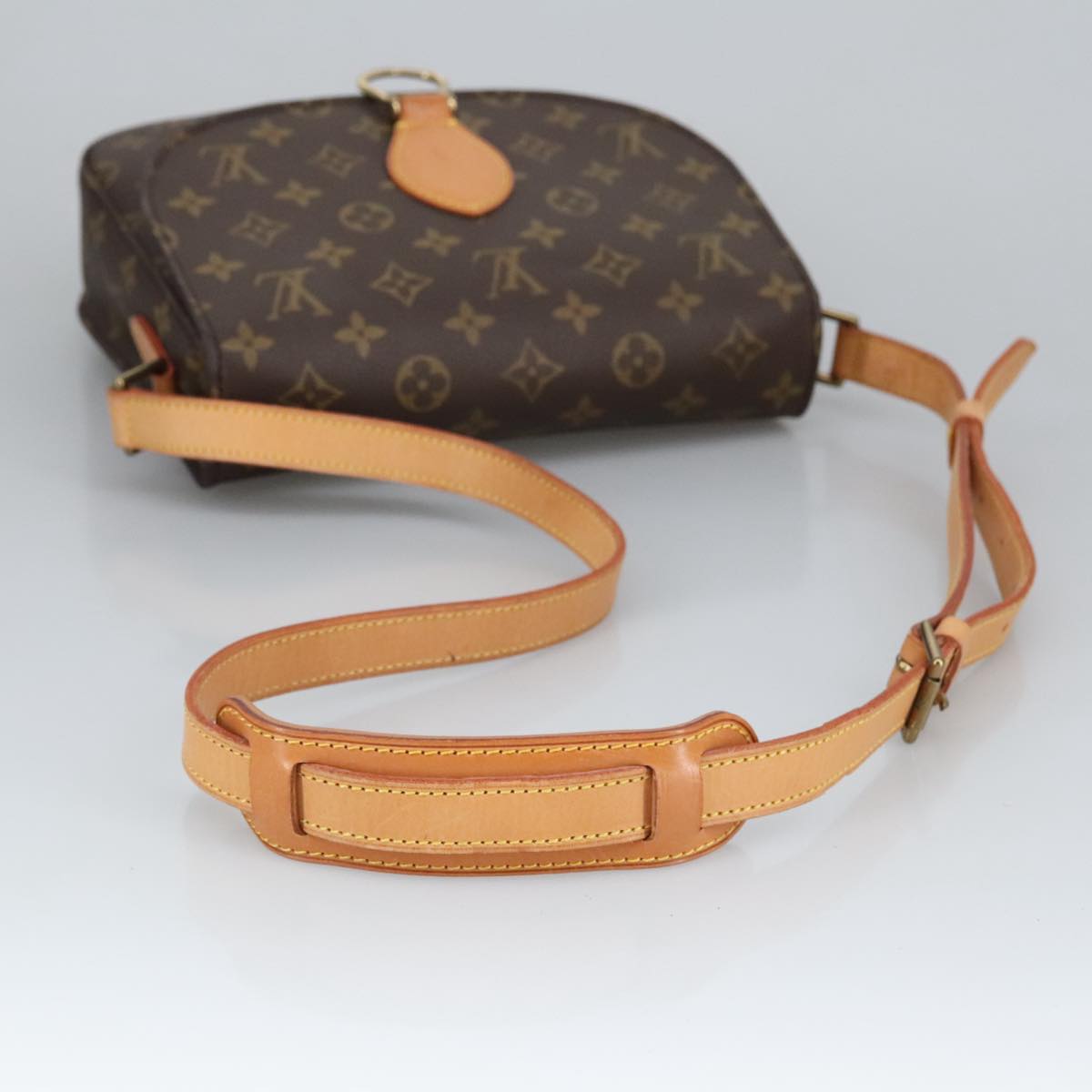 LOUIS VUITTON Monogram Saint Cloud GM Shoulder Bag M51242 LV Auth ep6485