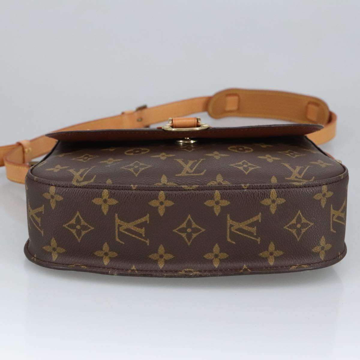 LOUIS VUITTON Monogram Saint Cloud GM Shoulder Bag M51242 LV Auth ep6485