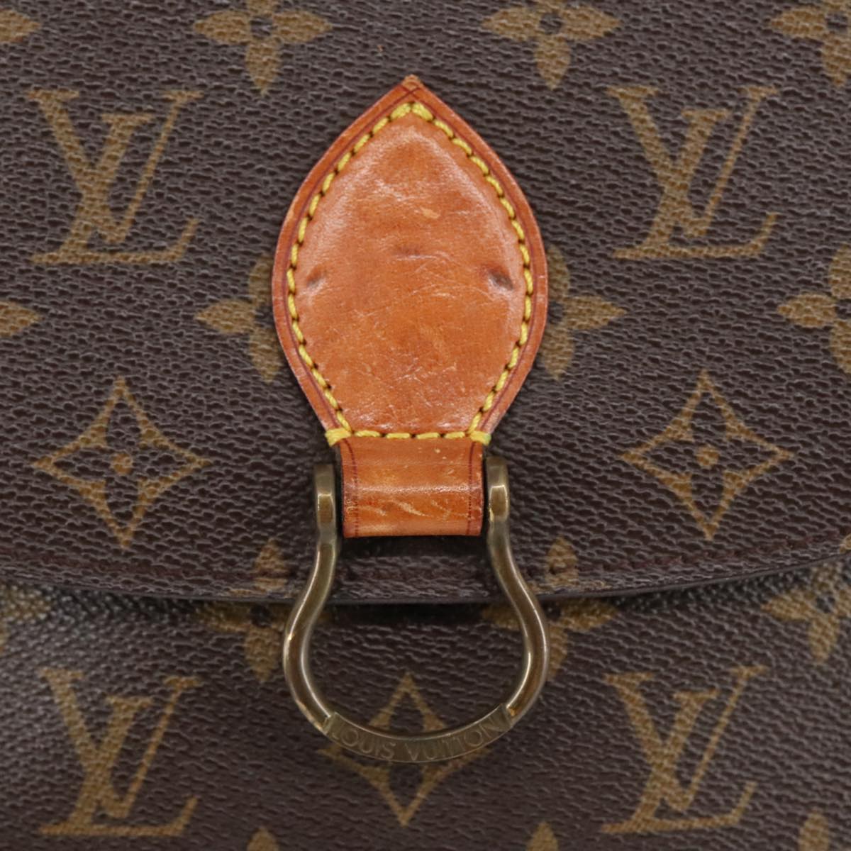 LOUIS VUITTON Monogram Saint Cloud MM Shoulder Bag M51243 LV Auth ep6487