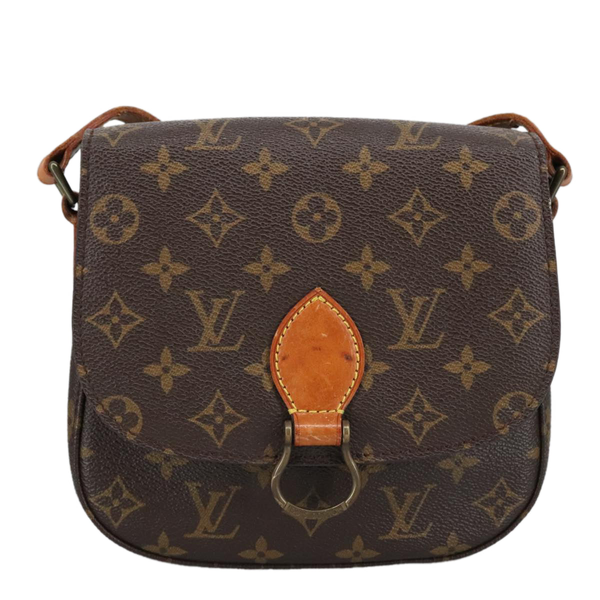 LOUIS VUITTON Monogram Saint Cloud MM Shoulder Bag M51243 LV Auth ep6487 - 0