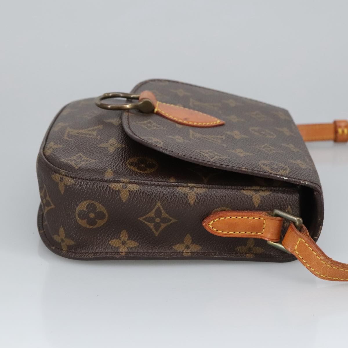 LOUIS VUITTON Monogram Saint Cloud MM Shoulder Bag M51243 LV Auth ep6487