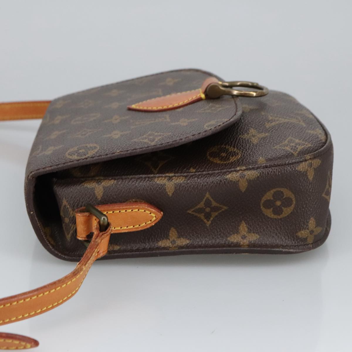 LOUIS VUITTON Monogram Saint Cloud MM Shoulder Bag M51243 LV Auth ep6487