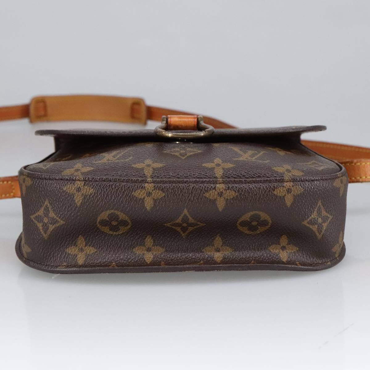 LOUIS VUITTON Monogram Saint Cloud MM Shoulder Bag M51243 LV Auth ep6487