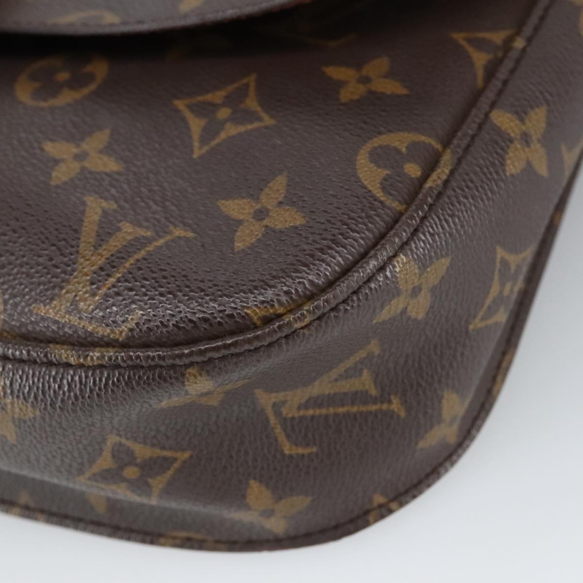 LOUIS VUITTON Monogram Saint Cloud GM Shoulder Bag M51242 LV Auth ep6494