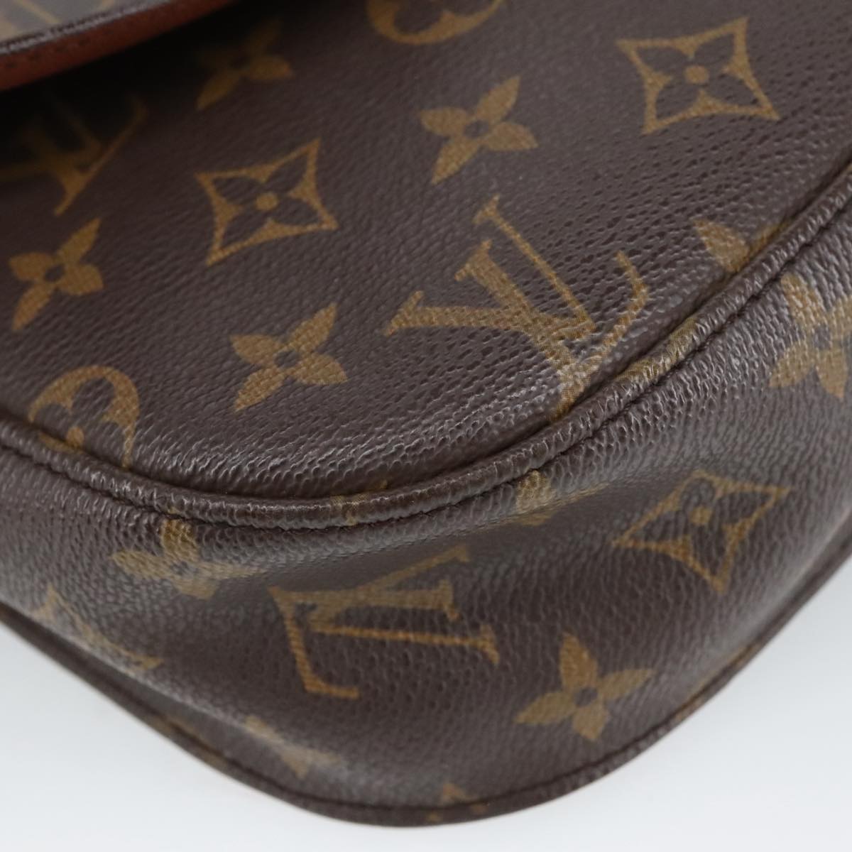 LOUIS VUITTON Monogram Saint Cloud GM Shoulder Bag M51242 LV Auth ep6494