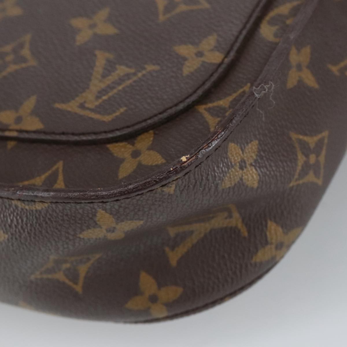 LOUIS VUITTON Monogram Saint Cloud GM Shoulder Bag M51242 LV Auth ep6494