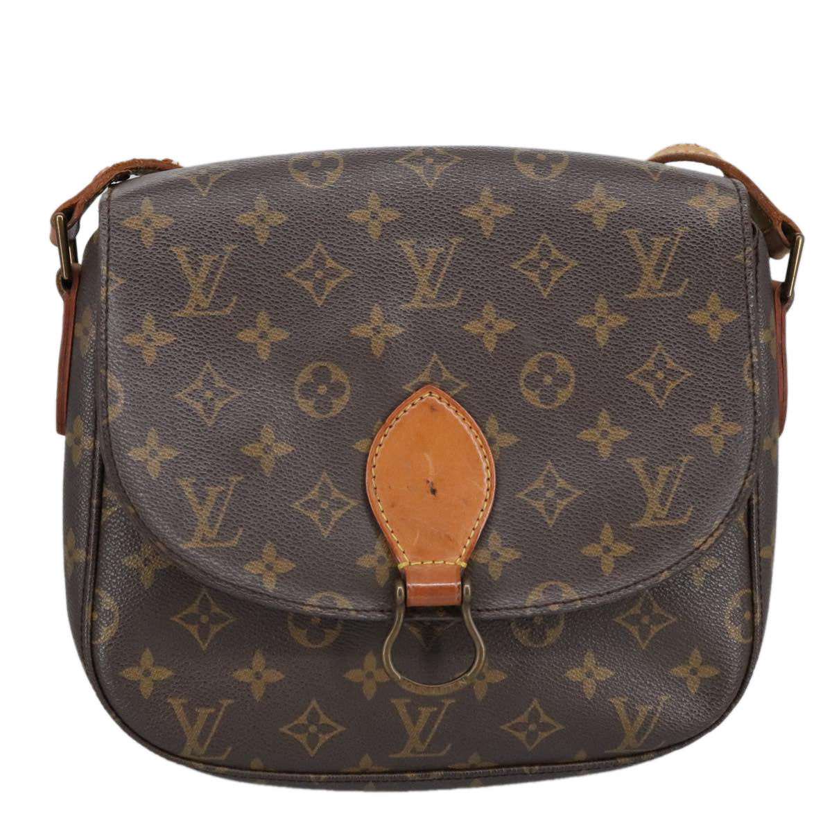 LOUIS VUITTON Monogram Saint Cloud GM Shoulder Bag M51242 LV Auth ep6494 - 0