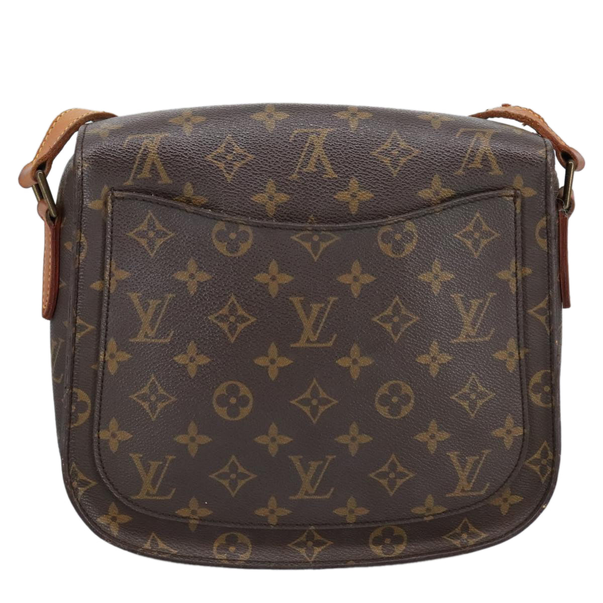 LOUIS VUITTON Monogram Saint Cloud GM Shoulder Bag M51242 LV Auth ep6494