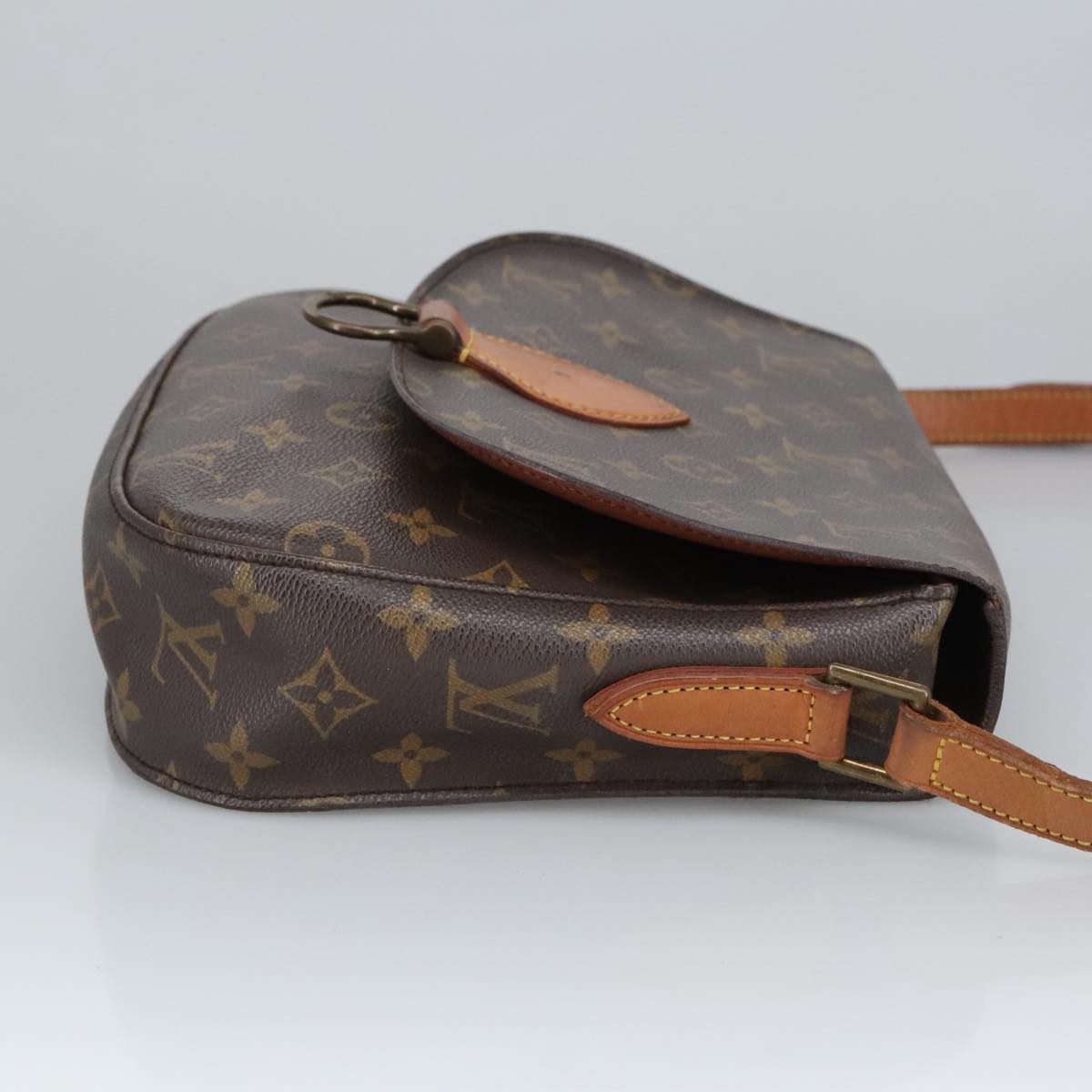 LOUIS VUITTON Monogram Saint Cloud GM Shoulder Bag M51242 LV Auth ep6494