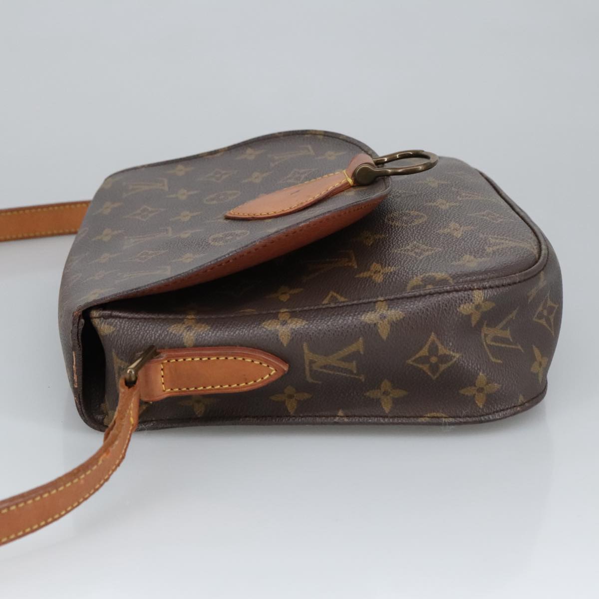 LOUIS VUITTON Monogram Saint Cloud GM Shoulder Bag M51242 LV Auth ep6494