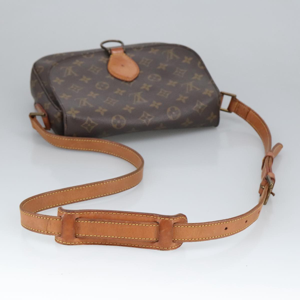 LOUIS VUITTON Monogram Saint Cloud GM Shoulder Bag M51242 LV Auth ep6494