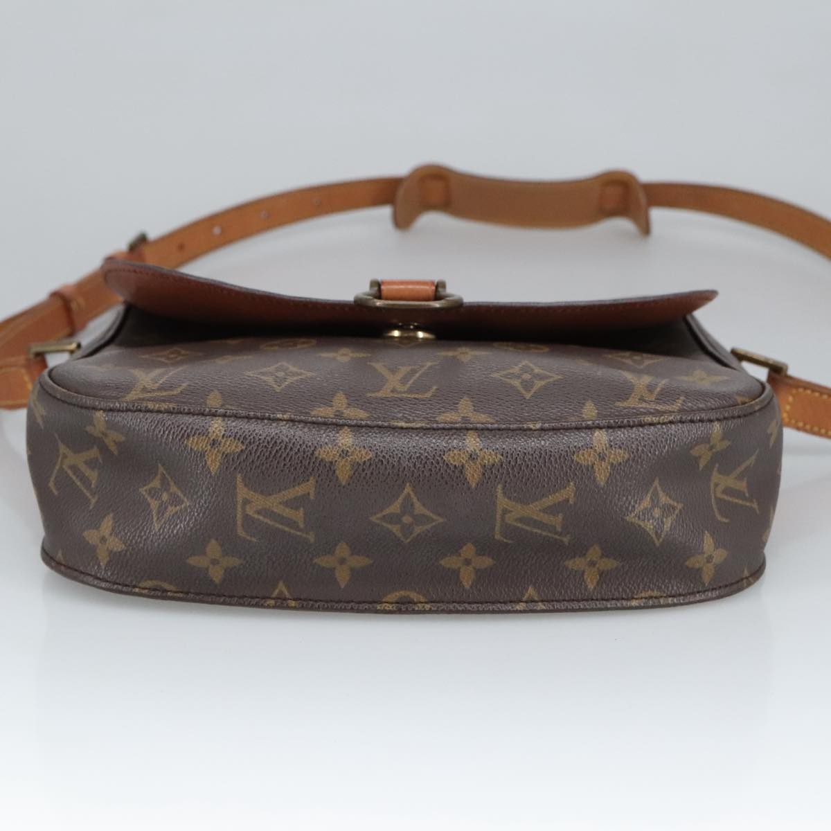 LOUIS VUITTON Monogram Saint Cloud GM Shoulder Bag M51242 LV Auth ep6494