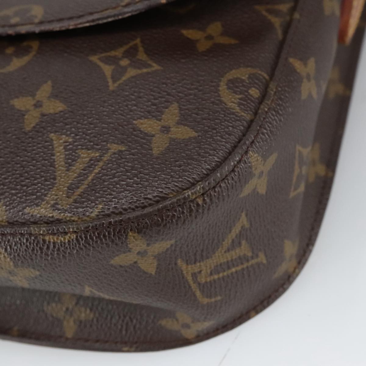 LOUIS VUITTON Monogram Saint Cloud GM Shoulder Bag M51242 LV Auth ep6510