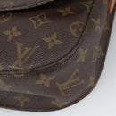LOUIS VUITTON Monogram Saint Cloud GM Shoulder Bag M51242 LV Auth ep6510-14