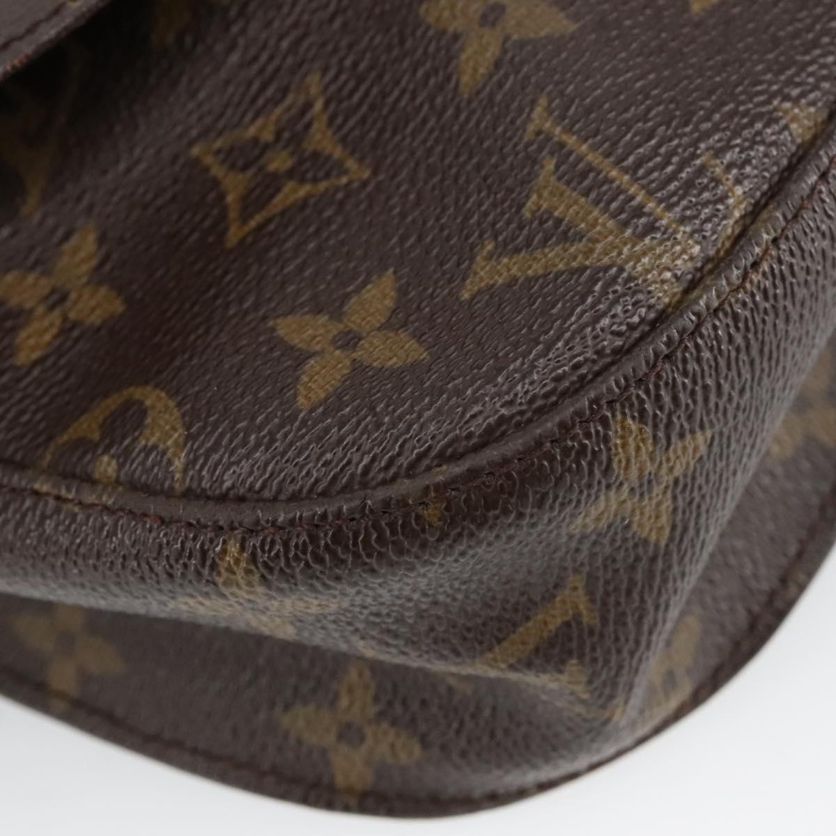 LOUIS VUITTON Monogram Saint Cloud GM Shoulder Bag M51242 LV Auth ep6510