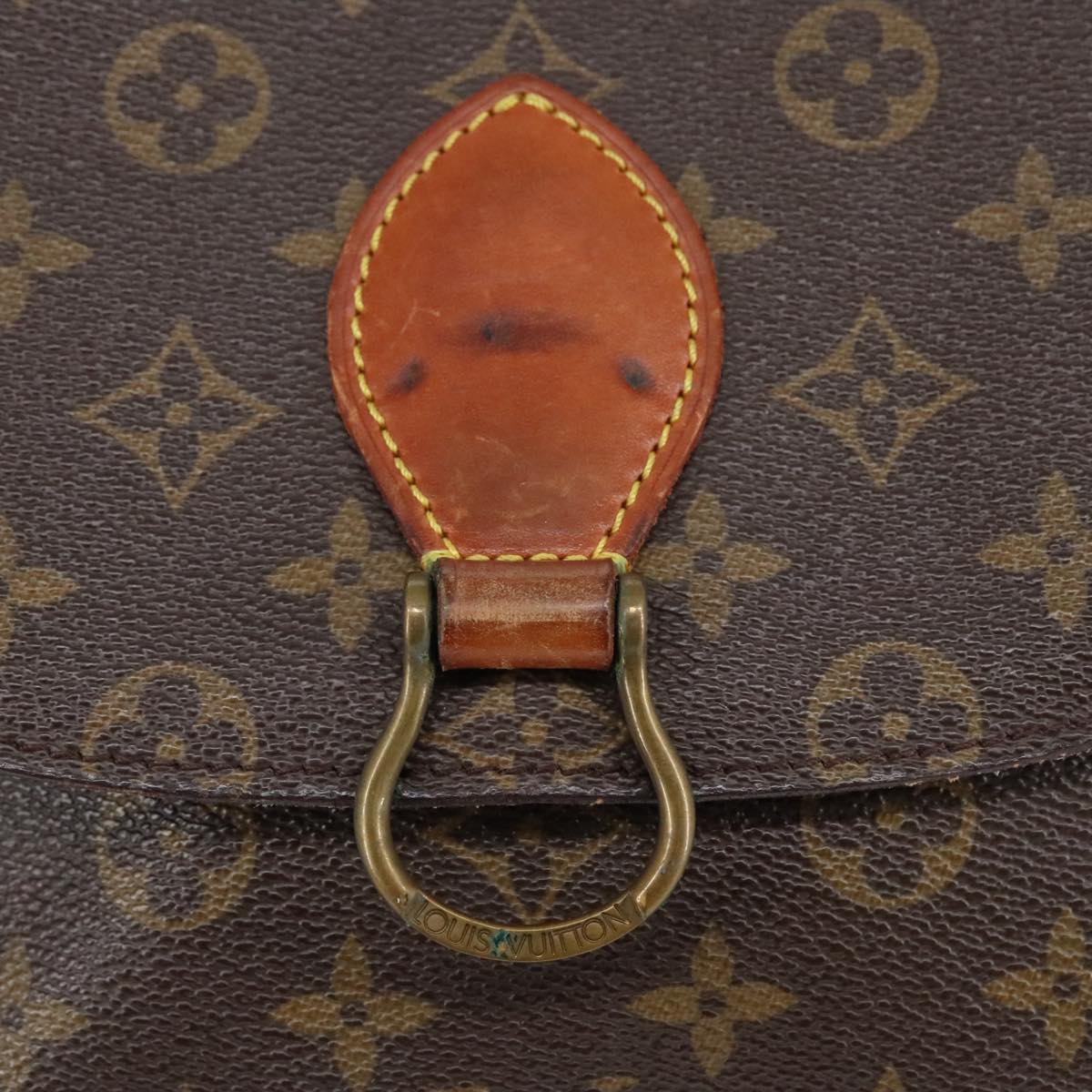 LOUIS VUITTON Monogram Saint Cloud GM Shoulder Bag M51242 LV Auth ep6510