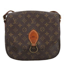 LOUIS VUITTON Monogram Saint Cloud GM Shoulder Bag M51242 LV Auth ep6510-13