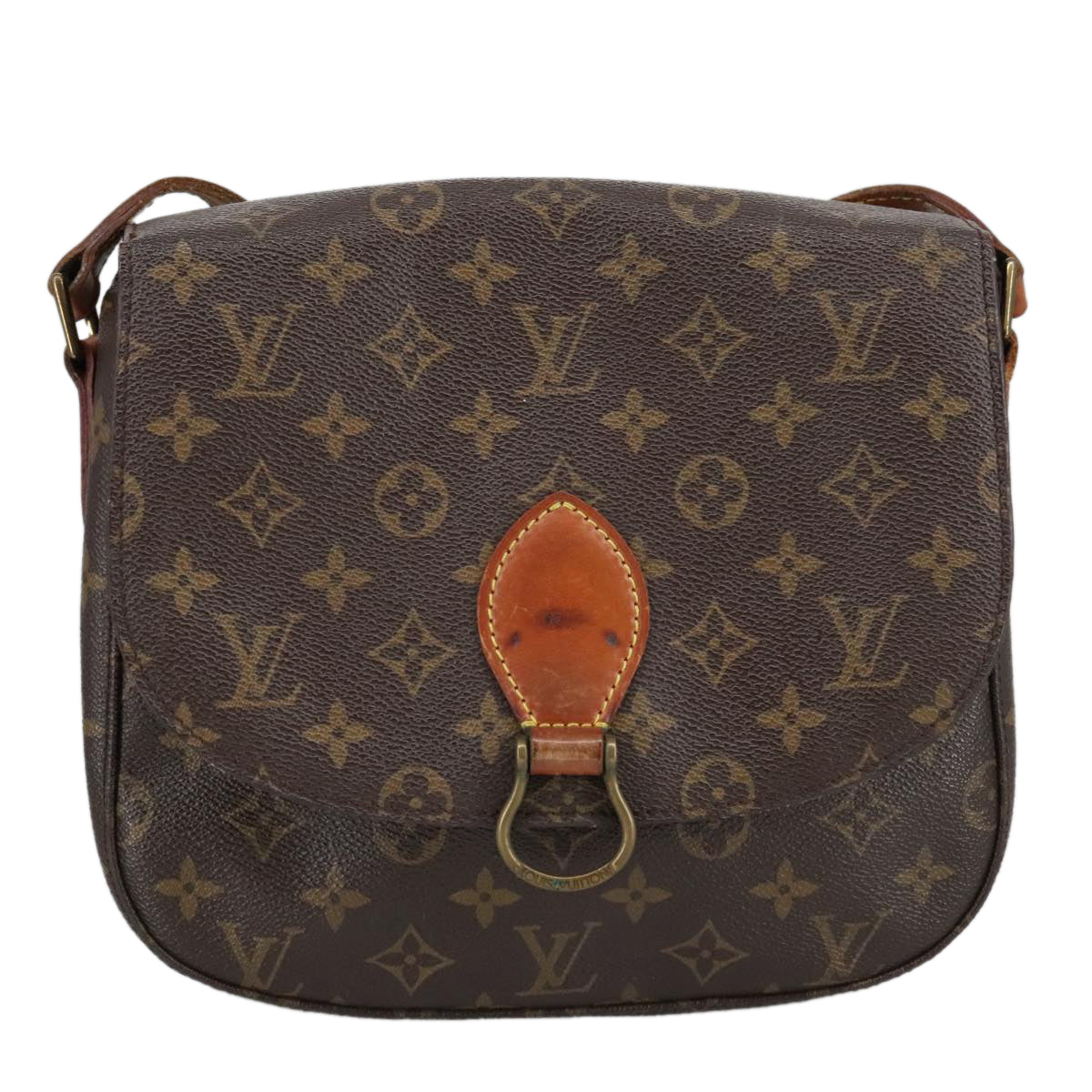 LOUIS VUITTON Monogram Saint Cloud GM Shoulder Bag M51242 LV Auth ep6510 - 0