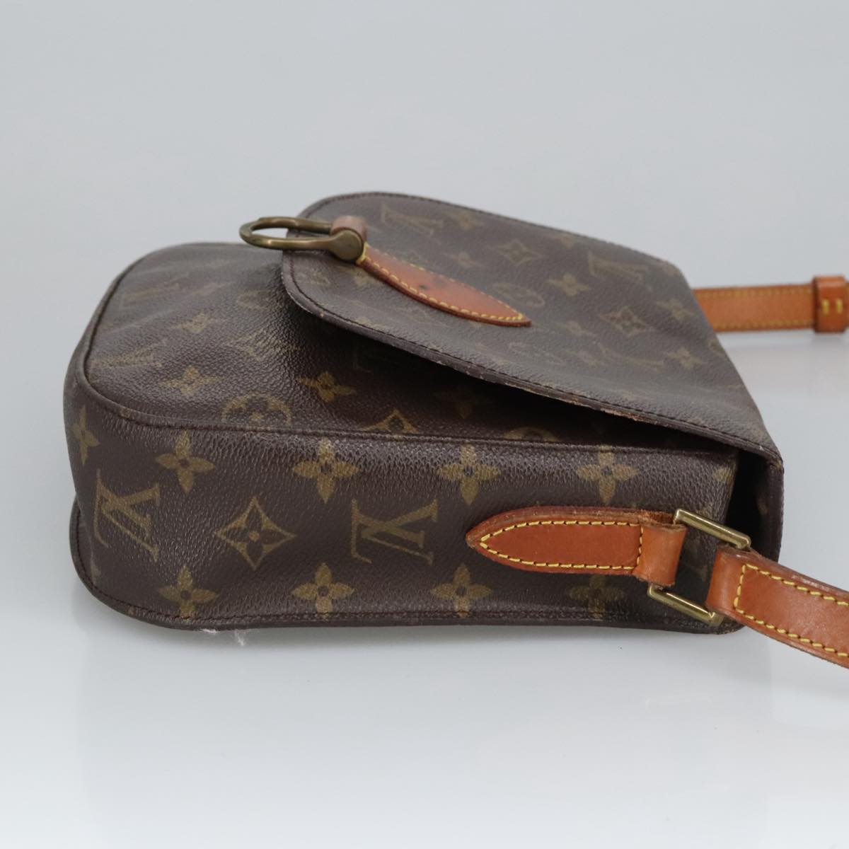 LOUIS VUITTON Monogram Saint Cloud GM Shoulder Bag M51242 LV Auth ep6510