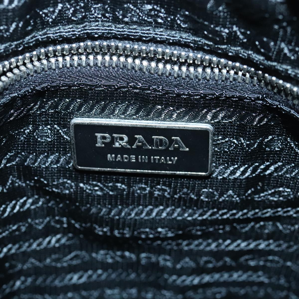 PRADA Shoulder Bag Nylon Black Auth ep6512