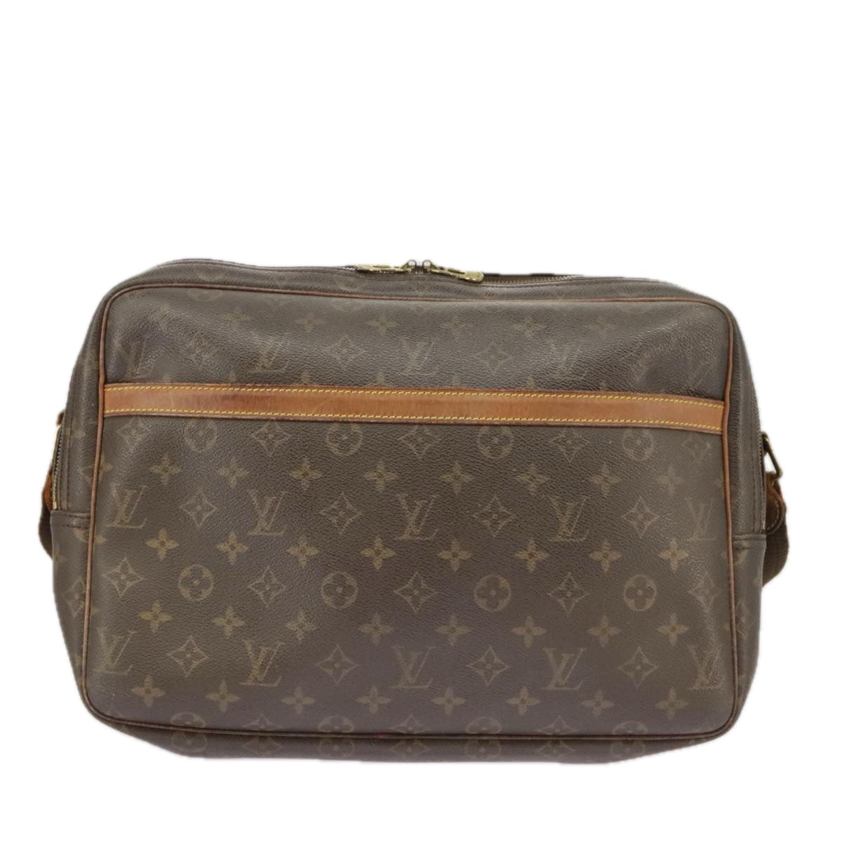 LOUIS VUITTON Monogram Reporter GM Shoulder Bag M45252 LV Auth ep6518 - 0