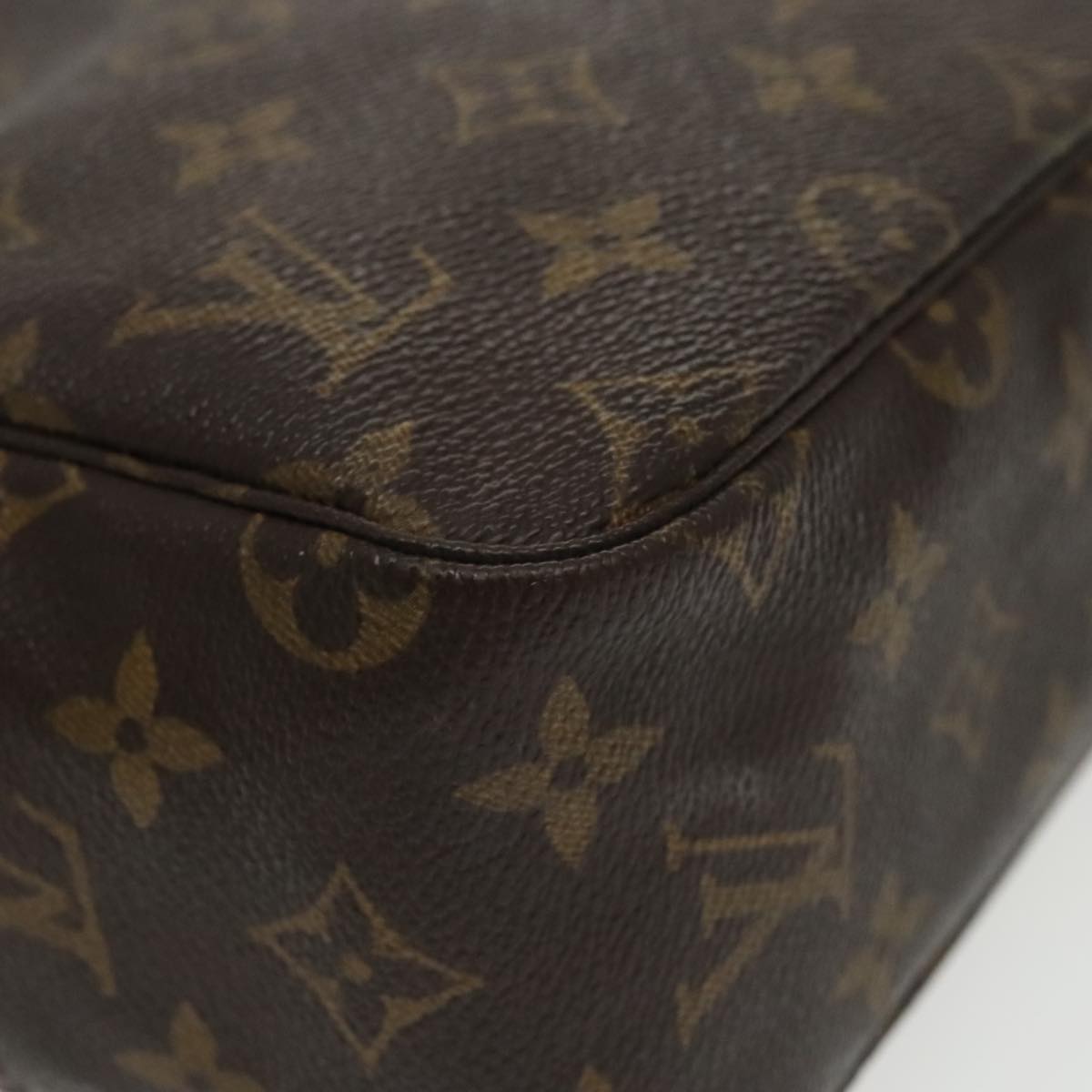 LOUIS VUITTON Monogram Trousse Toilette 28 Clutch Bag M47522 LV Auth ep6520