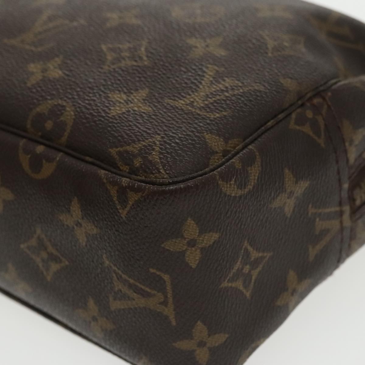 LOUIS VUITTON Monogram Trousse Toilette 28 Clutch Bag M47522 LV Auth ep6520