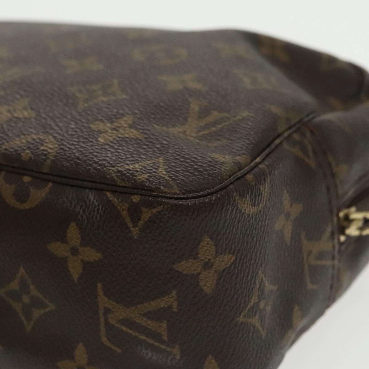 LOUIS VUITTON Monogram Trousse Toilette 28 Clutch Bag M47522 LV Auth ep6520