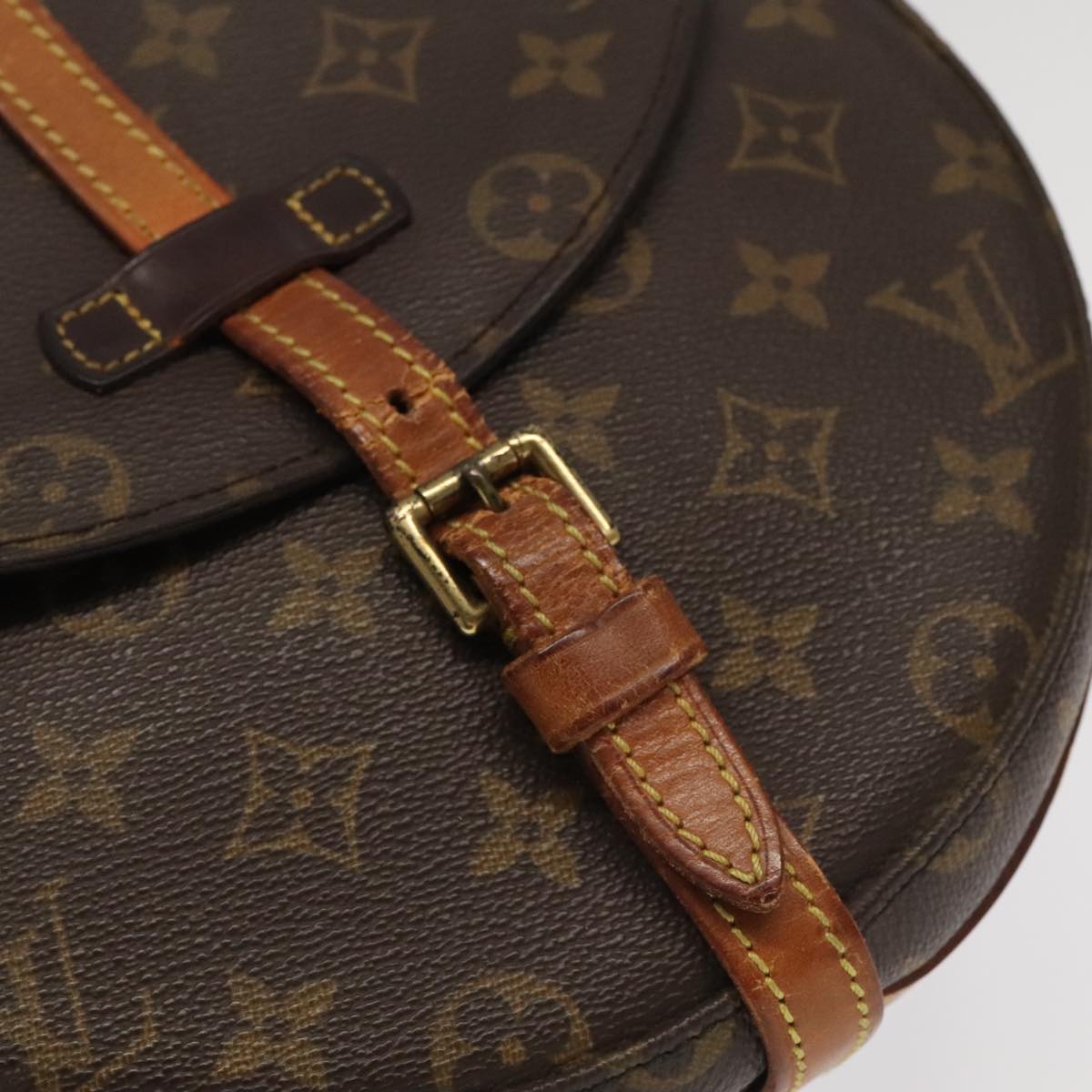 LOUIS VUITTON Monogram Chantilly MM Shoulder Bag M51233 LV Auth ep6522