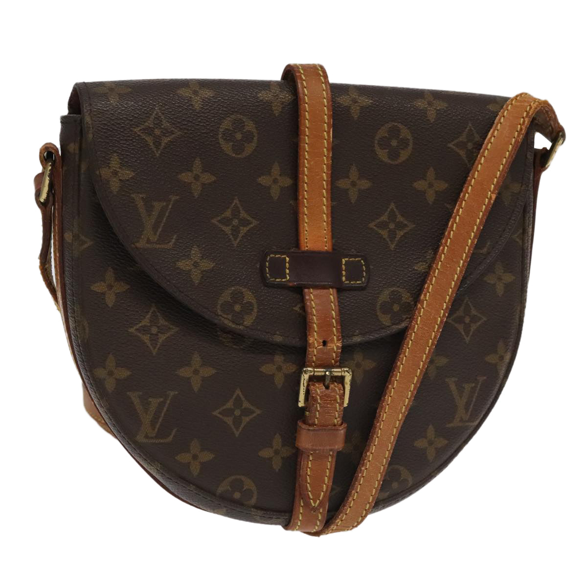 LOUIS VUITTON Monogram Chantilly MM Shoulder Bag M51233 LV Auth ep6522