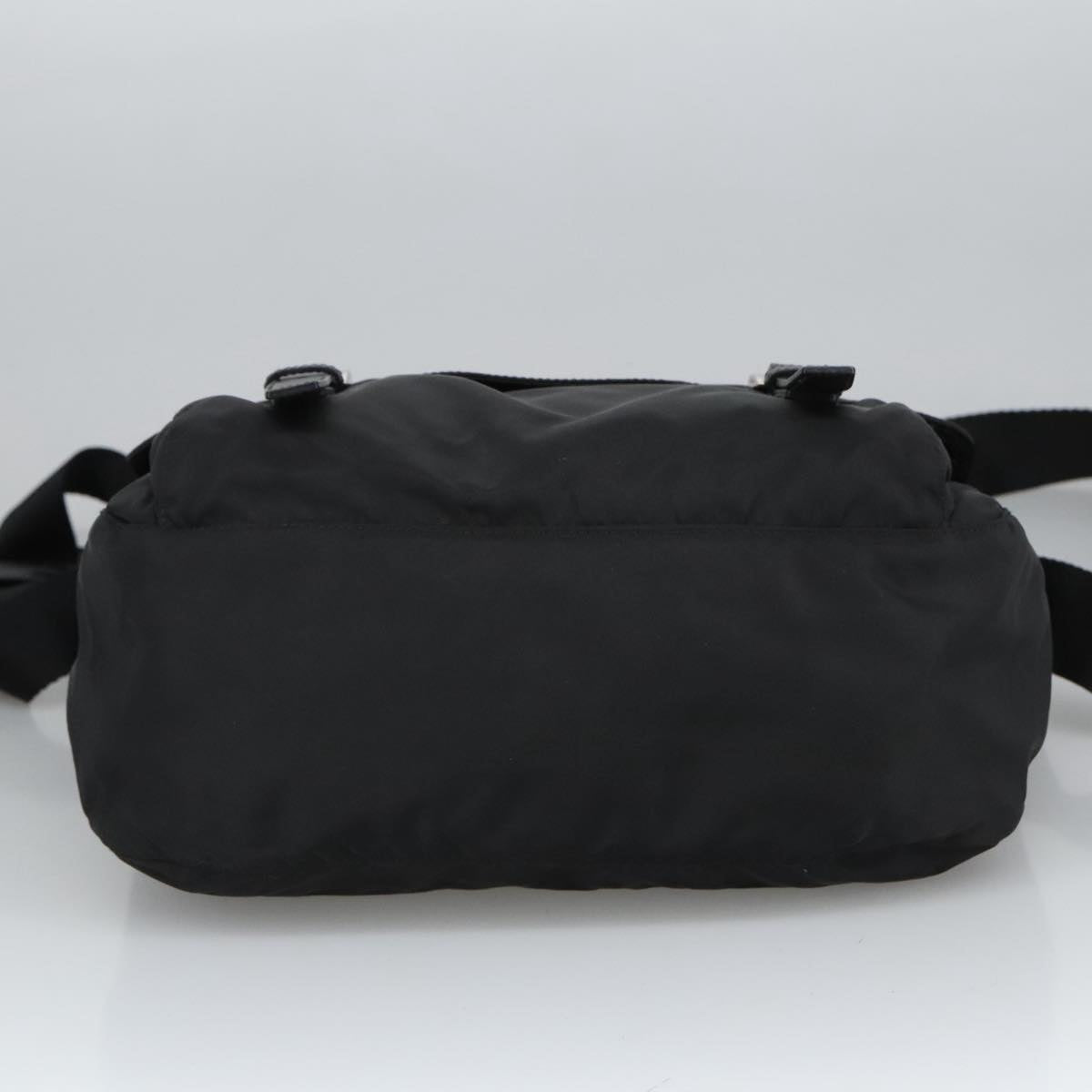 PRADA Shoulder Bag Nylon Black Auth ep6524