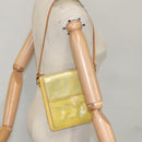 LOUIS VUITTON Monogram Vernis Motto Accessory Pouch Gris M91030 LV Auth ep6527-24